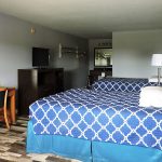 guest room with two queen beds